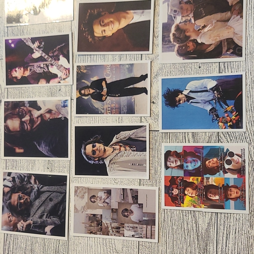 15pc Johnny Depp stickers